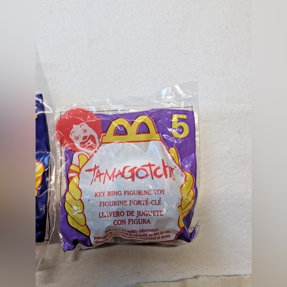 1998 TAMAGOTCHI KEYCHAIN MCDONALDS HAPPY MEAL TOYS 1-8 Bundle - Picture 8 of 11